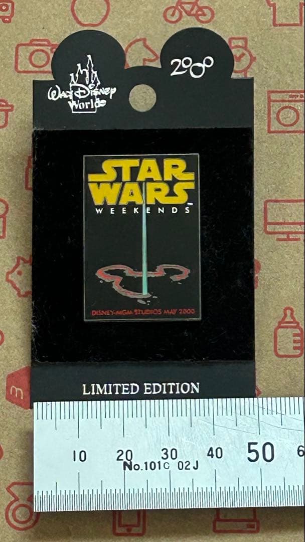 ディズニーワールド限定 スターウォーズ ウィークエンド ピンバッジ