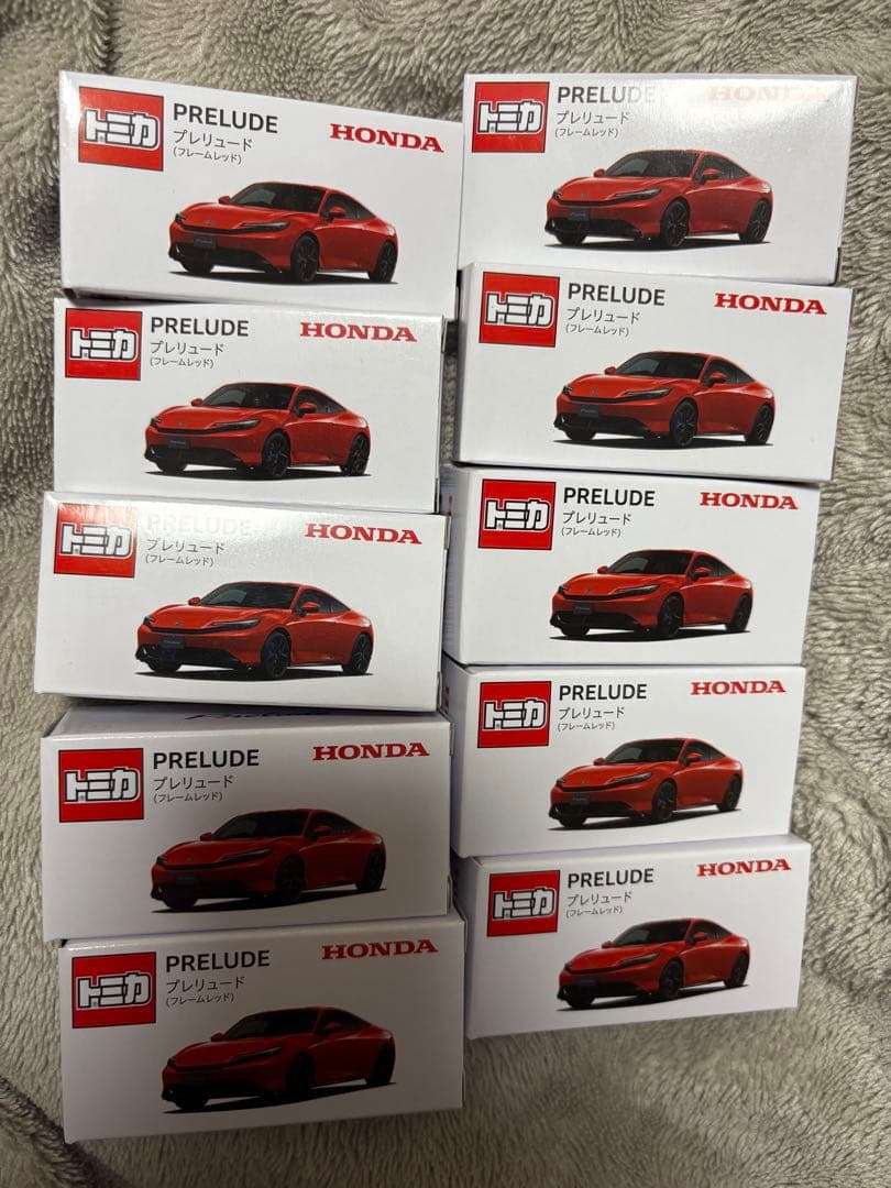 トミカ　ホンダ　プレリュード　フレームレッド　限定　Honda Prelude