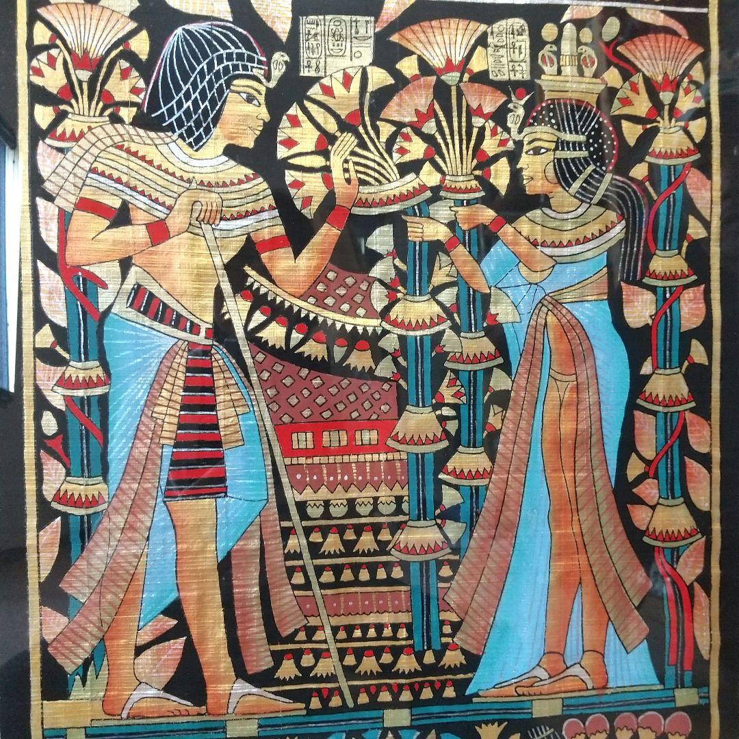 エジプト絵画 パピルス絵画