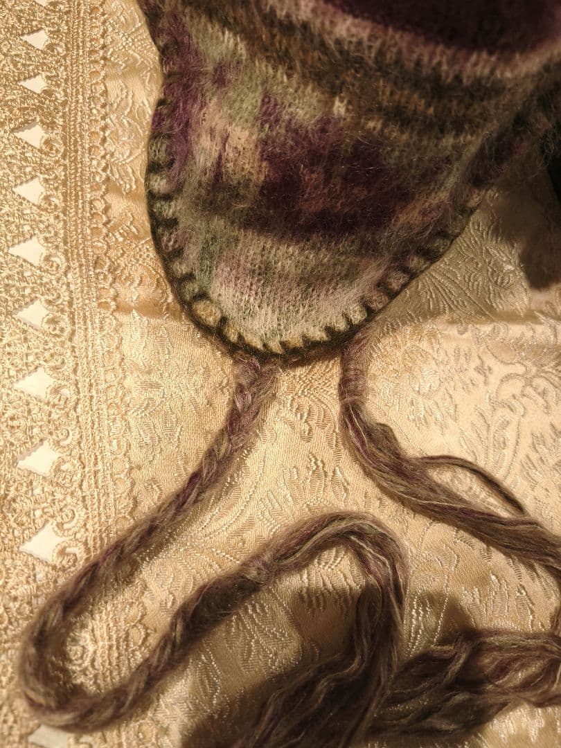 ヴィヴィアンウェストウッド　ニットキャップ　耳当て　希少