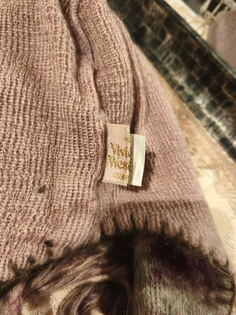 ヴィヴィアンウェストウッド　ニットキャップ　耳当て　希少