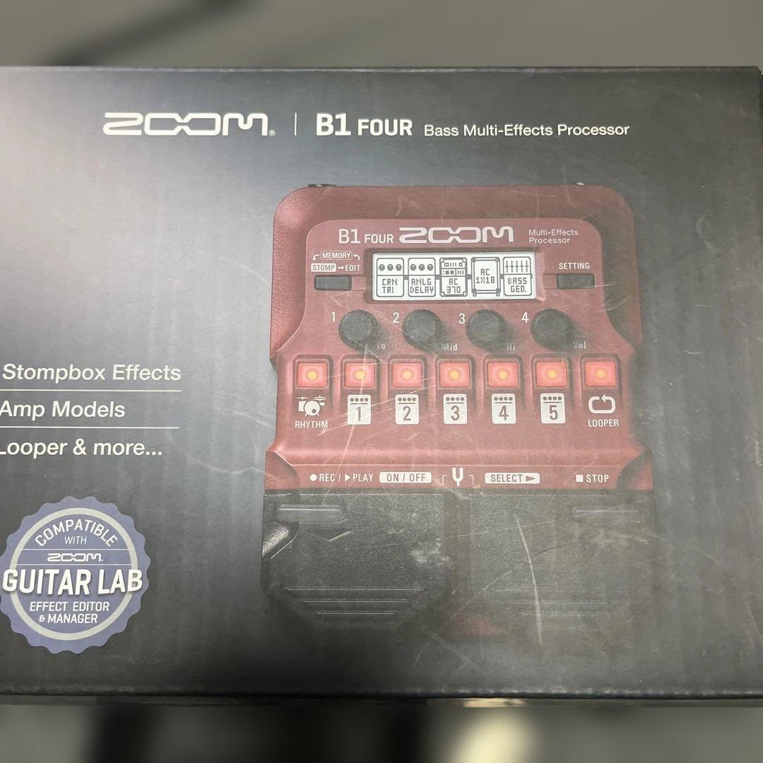 ZOOM B1 FOUR ベースエフェクター
