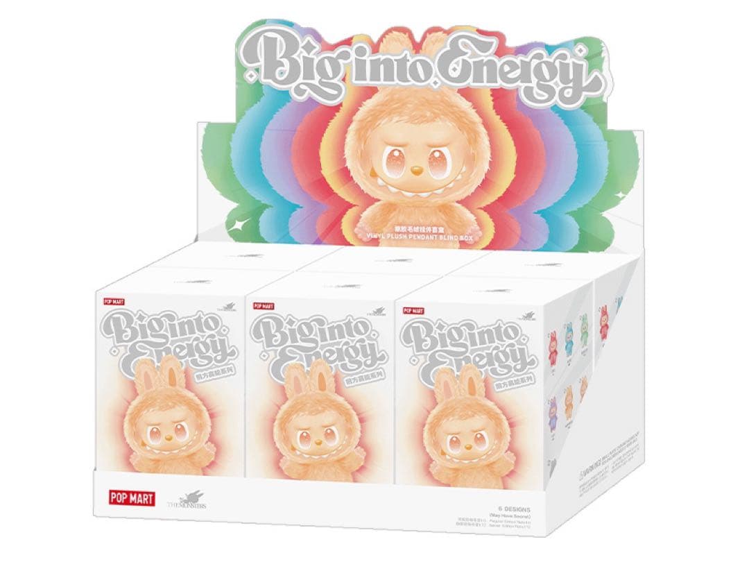 THEMONSTERS ビッグイントゥエナジー ぬいぐるみ シリーズ [ピース]