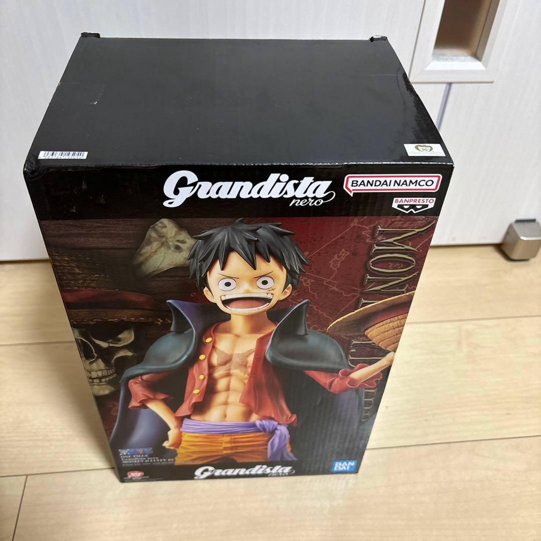 ワンピース フィギュア ルフィ 海外正規版 Grandista nero