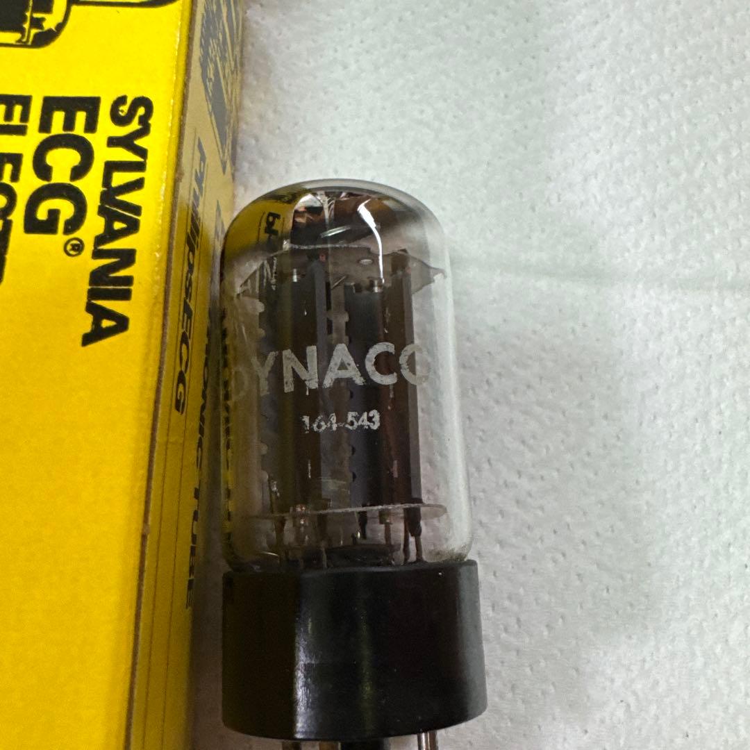 父の遺品整理、Sylvania 5AR4 EZ34 真空管セット