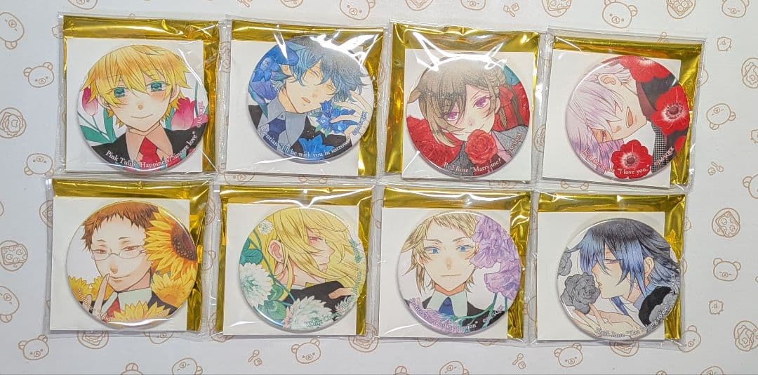 PandoraHearts　パンドラハーツ　花言葉　缶バッジ　オズ　ブレイク