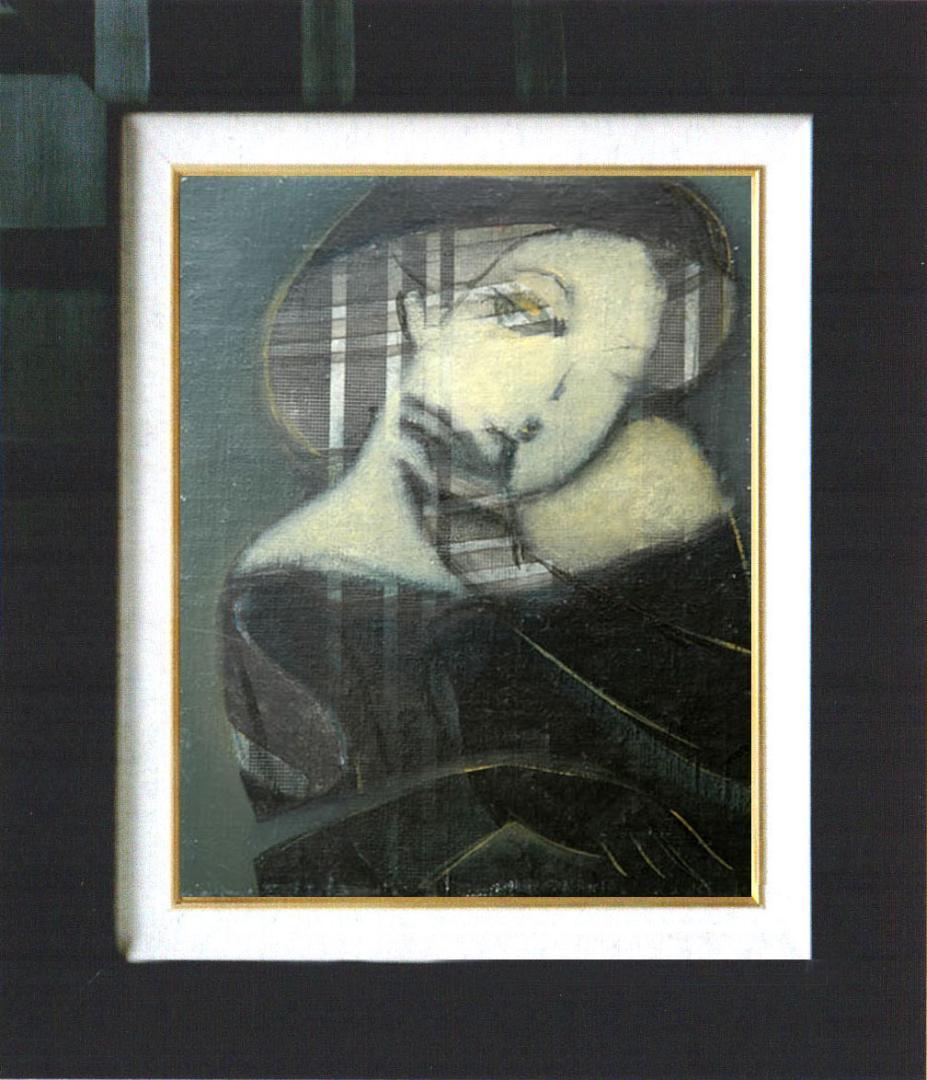 油絵 絵 絵画 インテリア F4-052313 人物 女性像