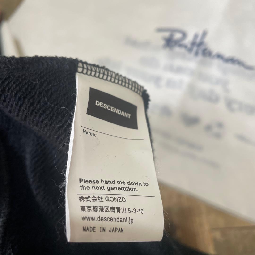 【激レア！廃盤モデル】Ron Herma別注DESCENDANT フーディ黒XL