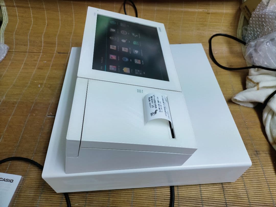 カシオレジスター　V-R200　タッチ操作　設定無料Android　904444