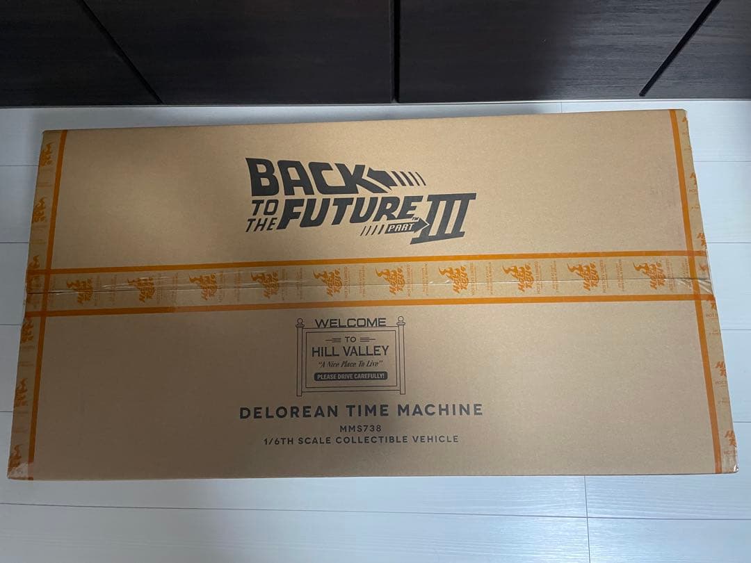 ホットトイズ　バック・トゥ・ザ・フューチャー PART3 デロリアン