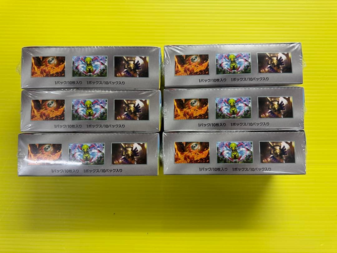 【新品・未開封】ポケモンカード　テラスタルフェスEXシュリンク付き6BOX