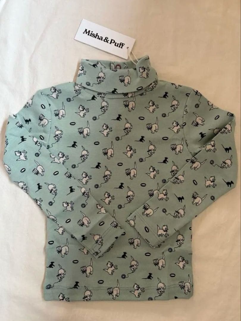 トップス Turtleneck Sage Cat & Mouse 3y
