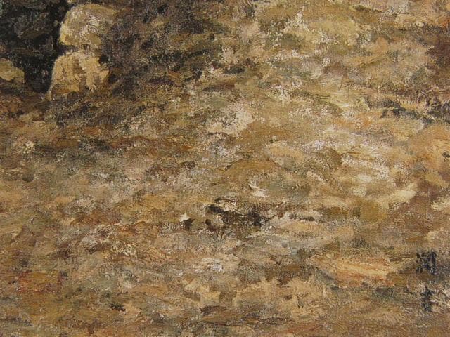 向井潤吉、【トレド新春】、希少な額装用画集画、新品高級額 額装付、状態良好