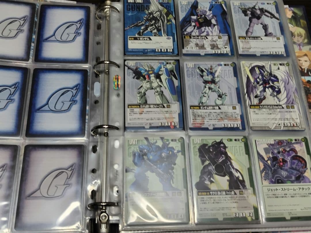 ガンダムウォー　ファイル2冊　まとめて