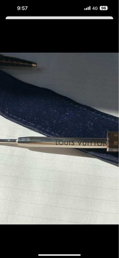 ルイヴィトンボールペン 黒