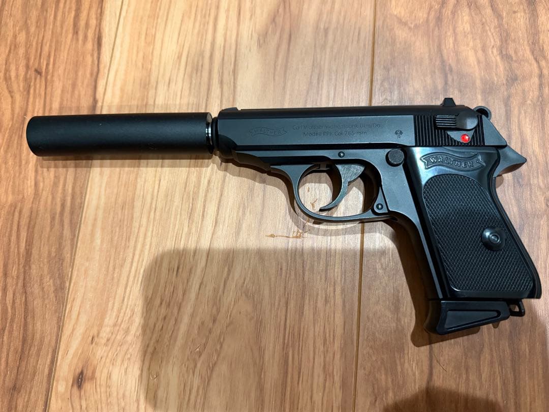マルゼン　ワルサーPPK サイレンサー付カスタム