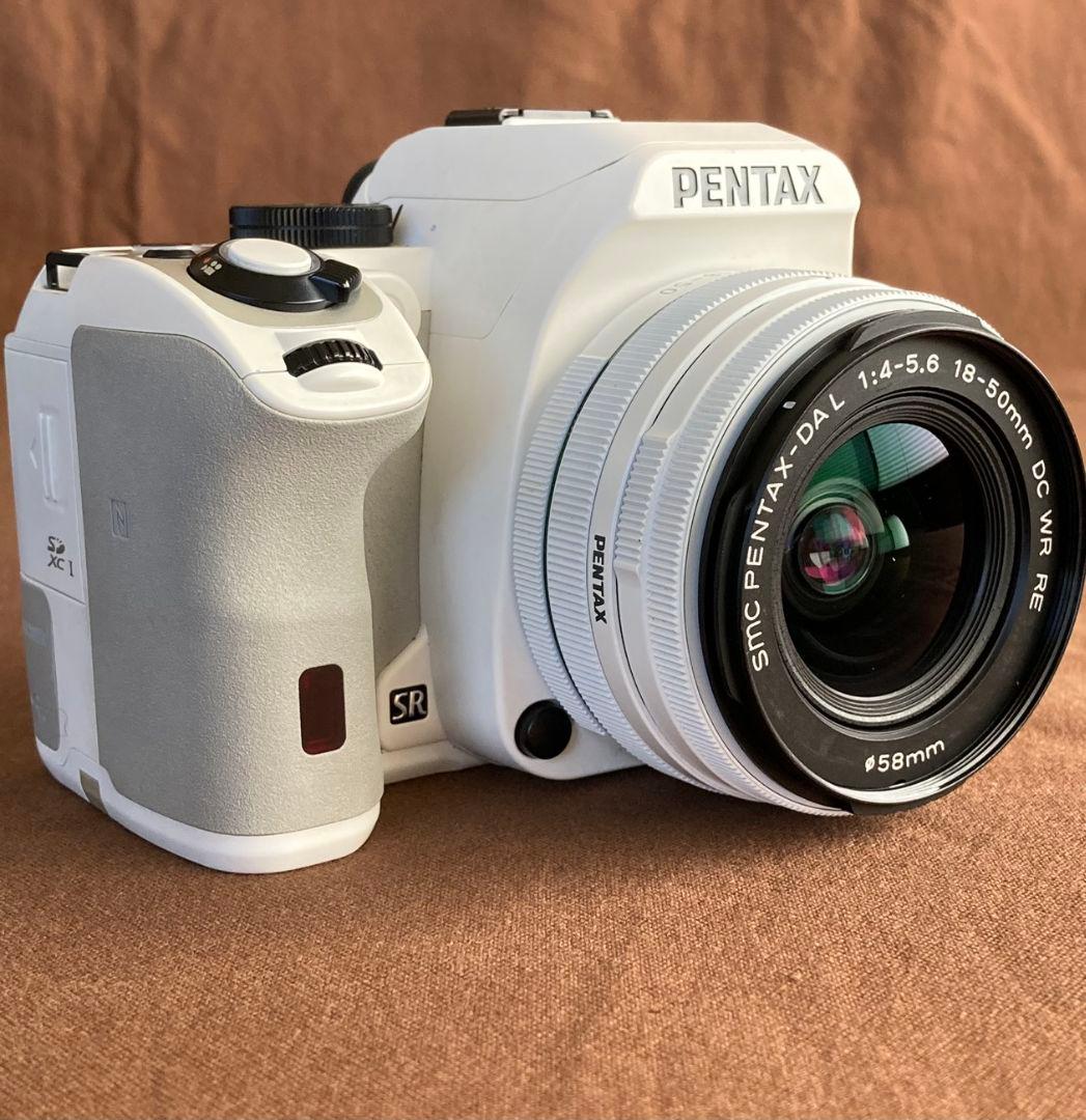 【絞り制御不良】PENTAX K-S2 ホワイト レンズ3本付き