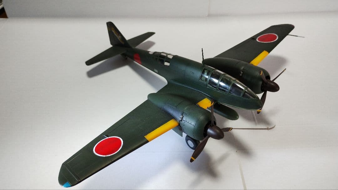 プラモデル完成機　1/48　百式司令部偵察機Ⅲ型