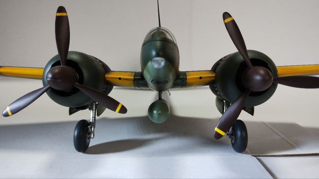 プラモデル完成機　1/48　百式司令部偵察機Ⅲ型