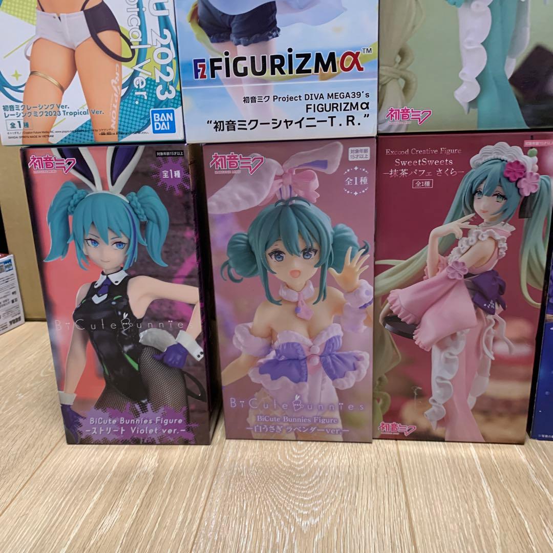 初音ミク　プライズ　フィギュア　まとめ売り