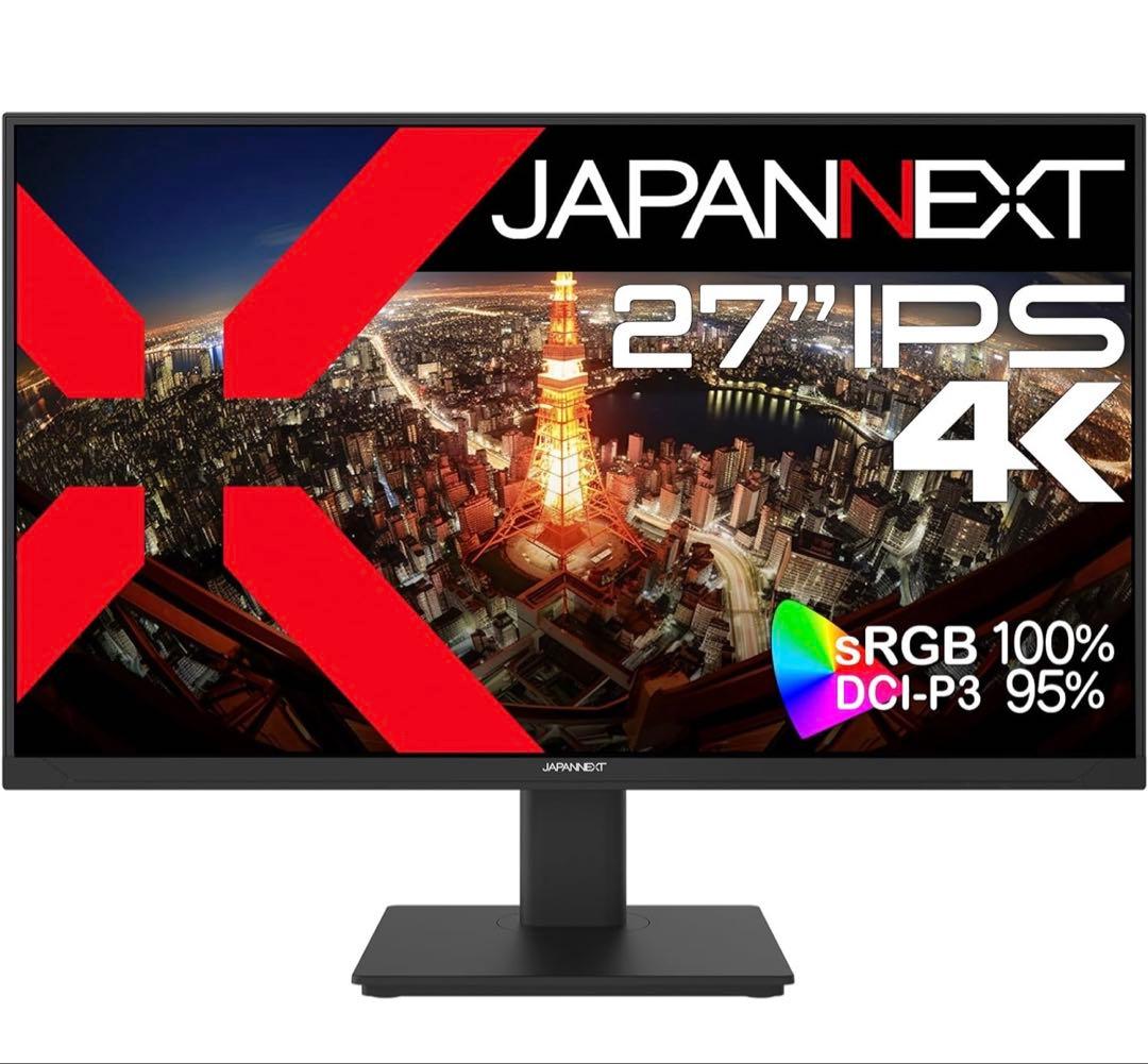 JAPANNEXT 27インチ 4K IPSモニター JN-i2710U