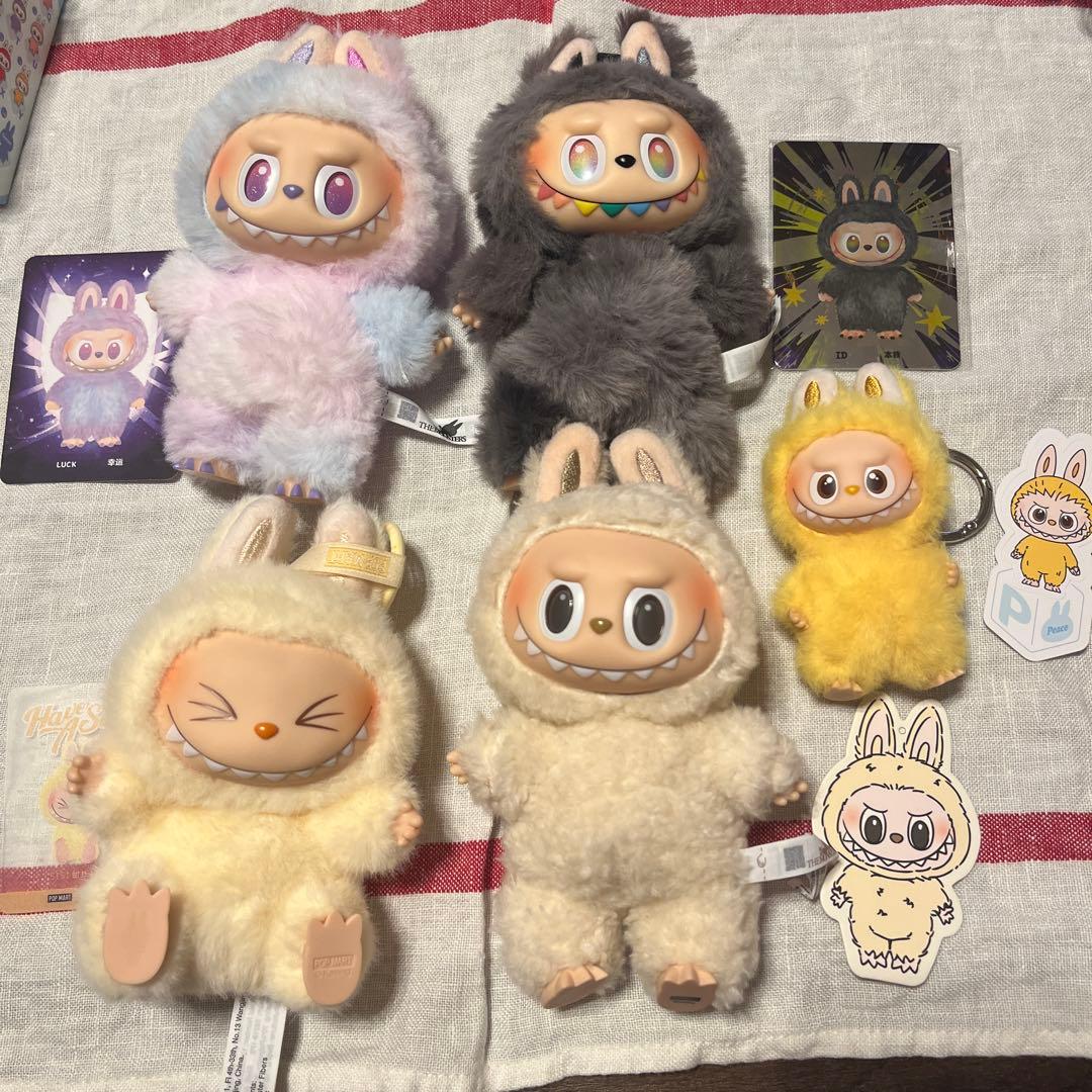 ラブブ　まとめて5体