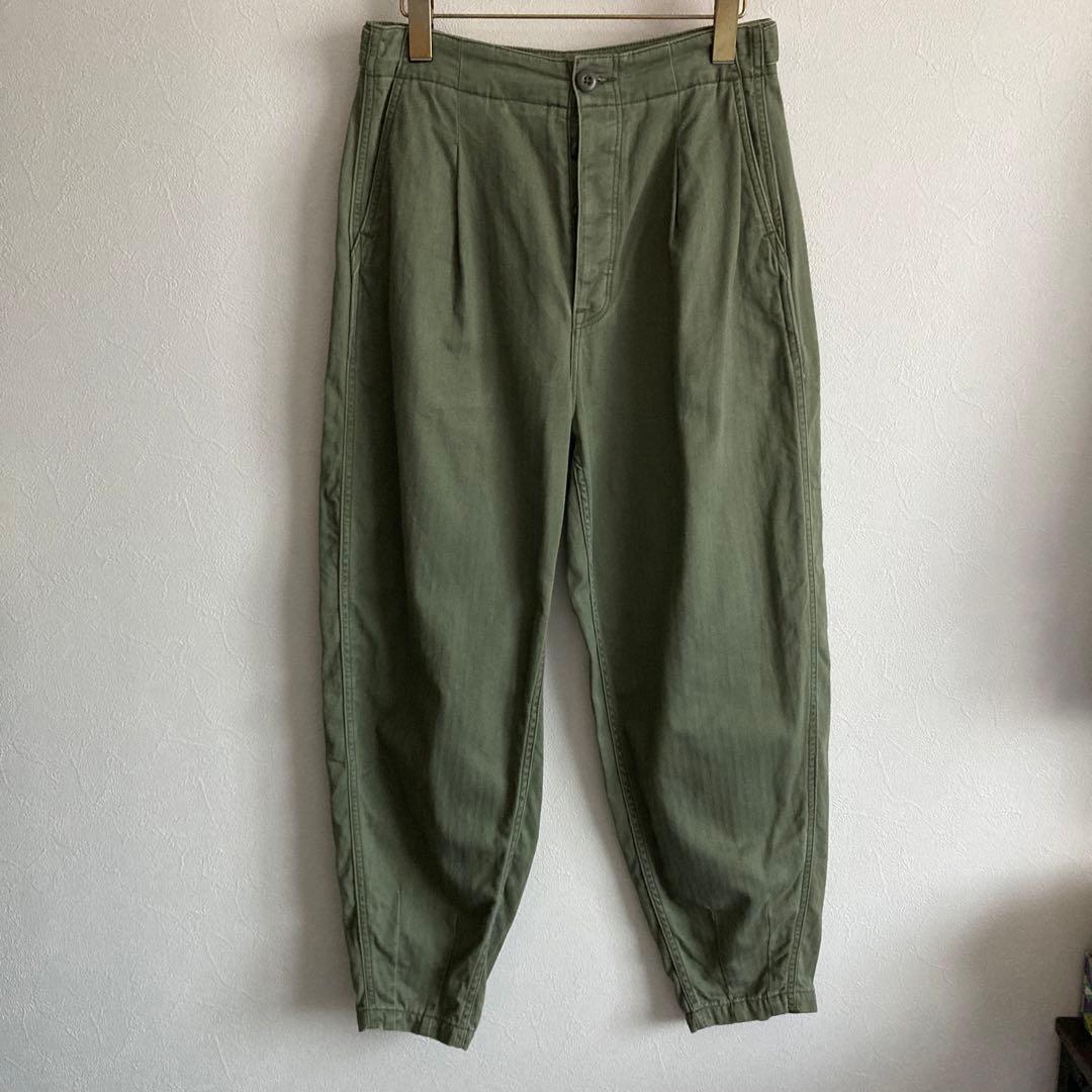 お値下げ【ポロラルフローレン】コットンヘリンボーンキャロットパンツ