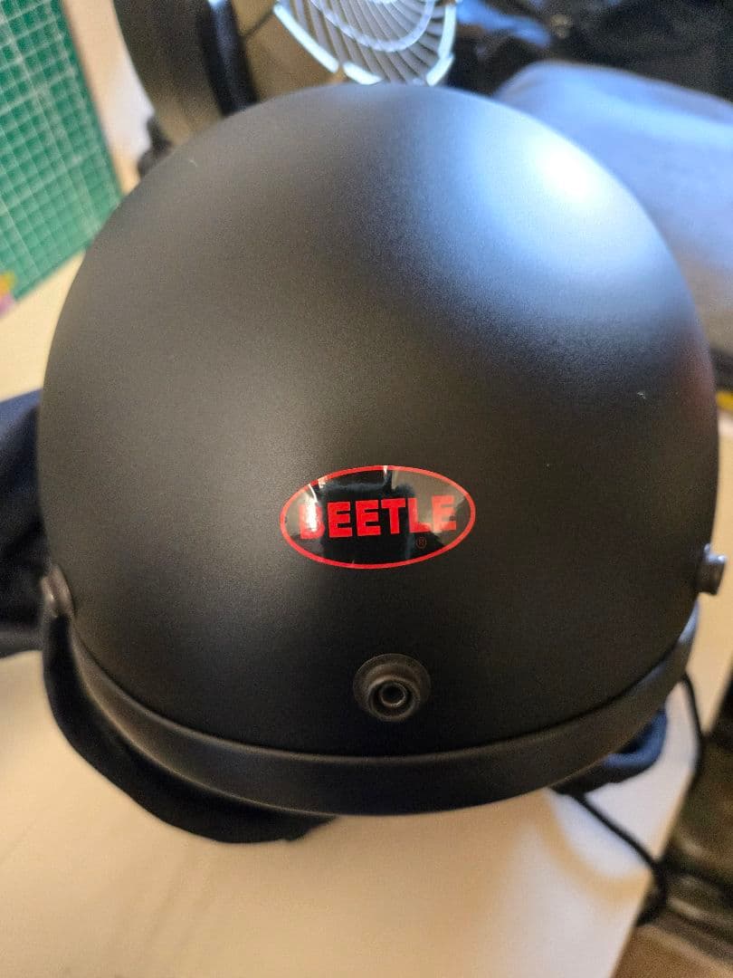 マ*プ様 限定モデル　オーシャンビートルジェットヘルメット LACマットブラック