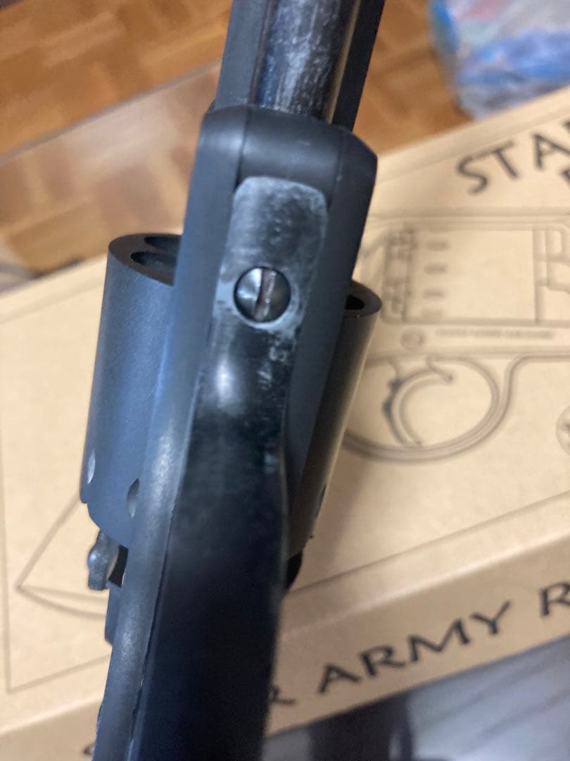 スタールアーミーリボルバー　予備パーツ付き　未発火　モデルガン　ハートフォード