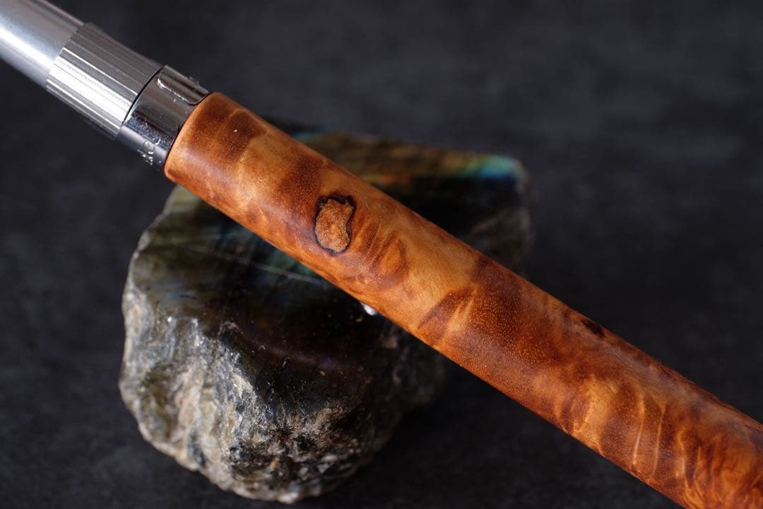 高村杢工房PG5木軸カスタムシャープペンシル0078 花梨瘤