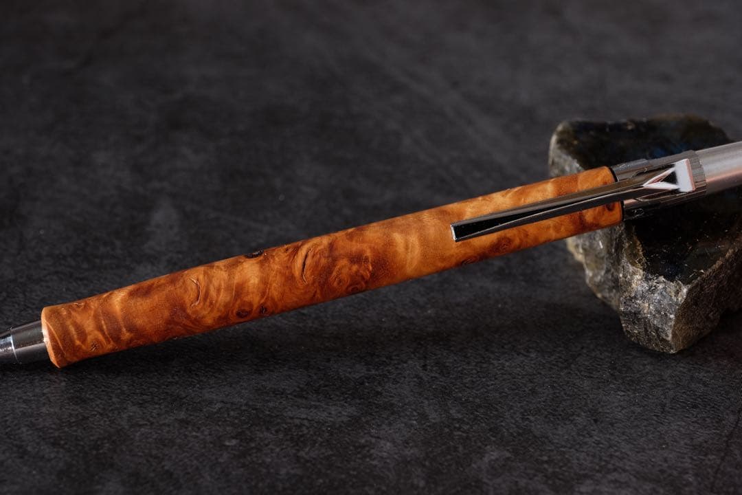 高村杢工房PG5木軸カスタムシャープペンシル0078 花梨瘤