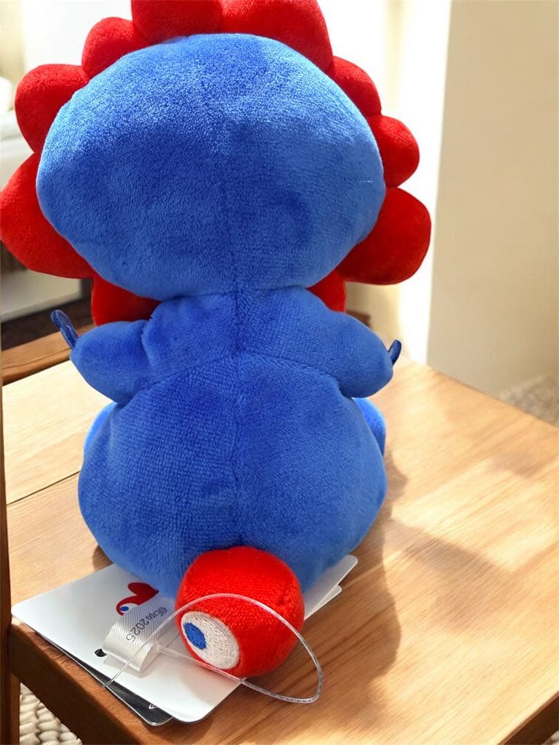 ミャクミャク お手玉風ぬいぐるみ ブラック ノーマル 赤青 EXPO2025