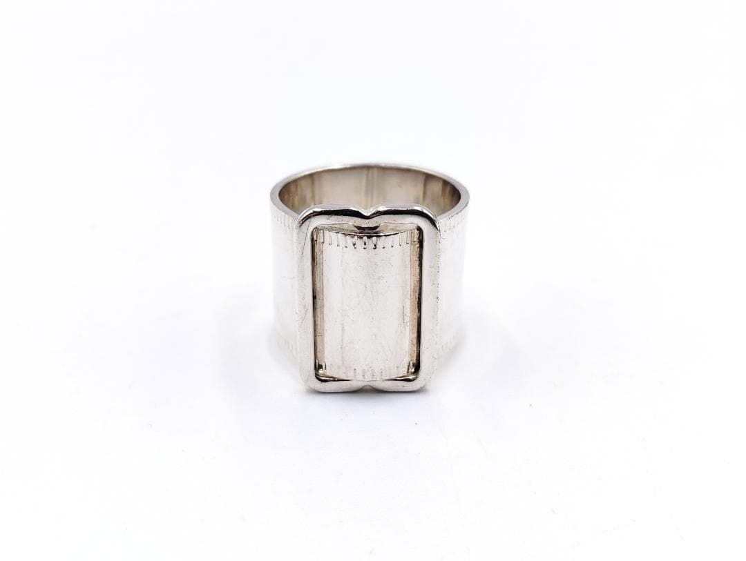 超希少☆18AW／メゾンマルジェラ／4連リング／シルバー925／アーカイブ品