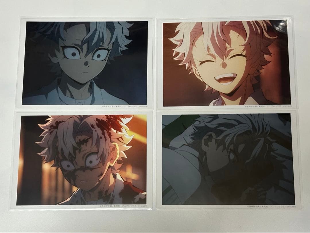 鬼滅の刃　刀鍛冶の里編　場面写ブロマイド　不死川実弥　不死川玄弥　セット