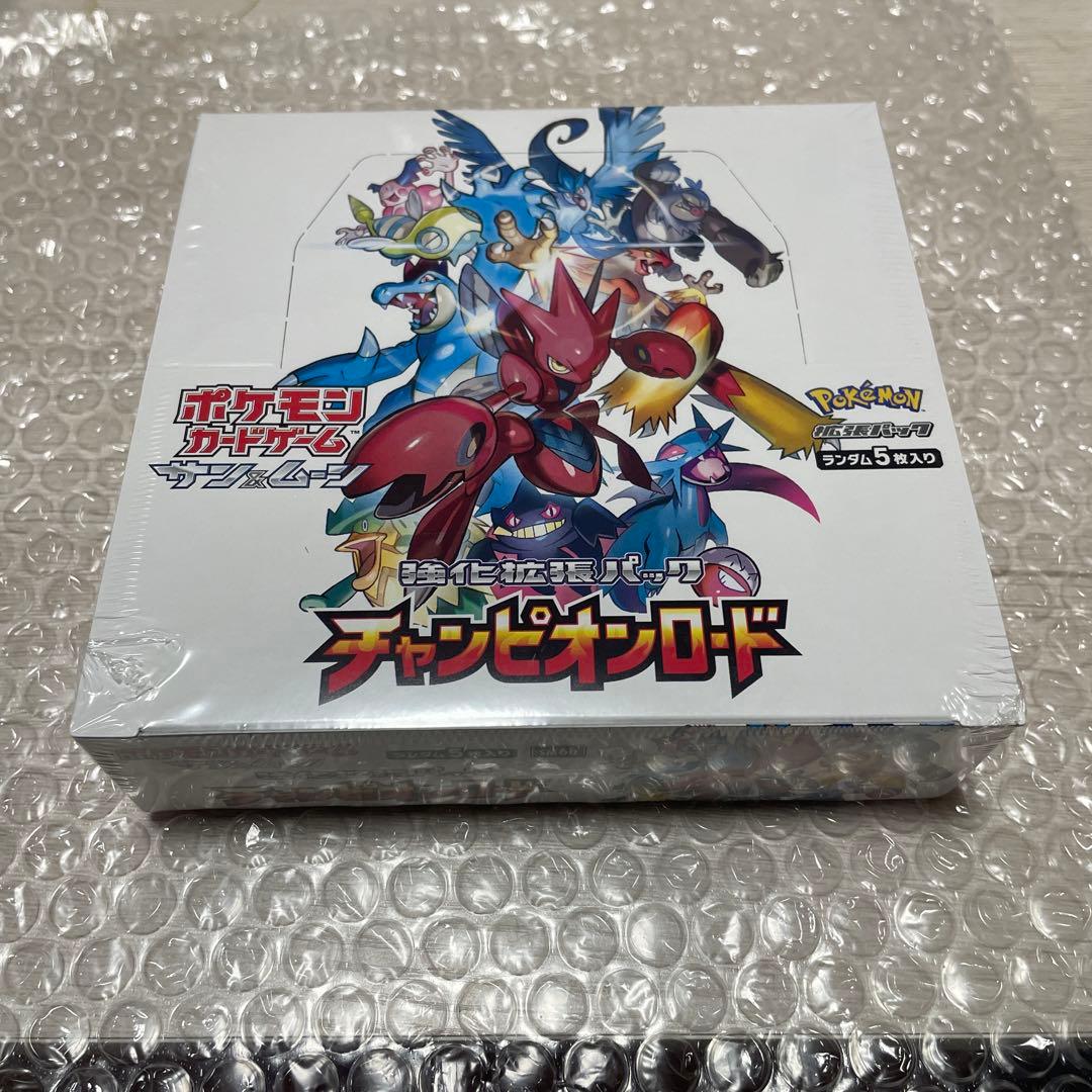 新品未開封 ポケモンカード チャンピオンロード シュリンク付き BOX