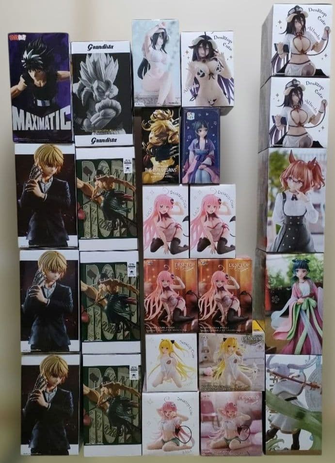 人気アニメキャラクター フィギュア コレクション　25点