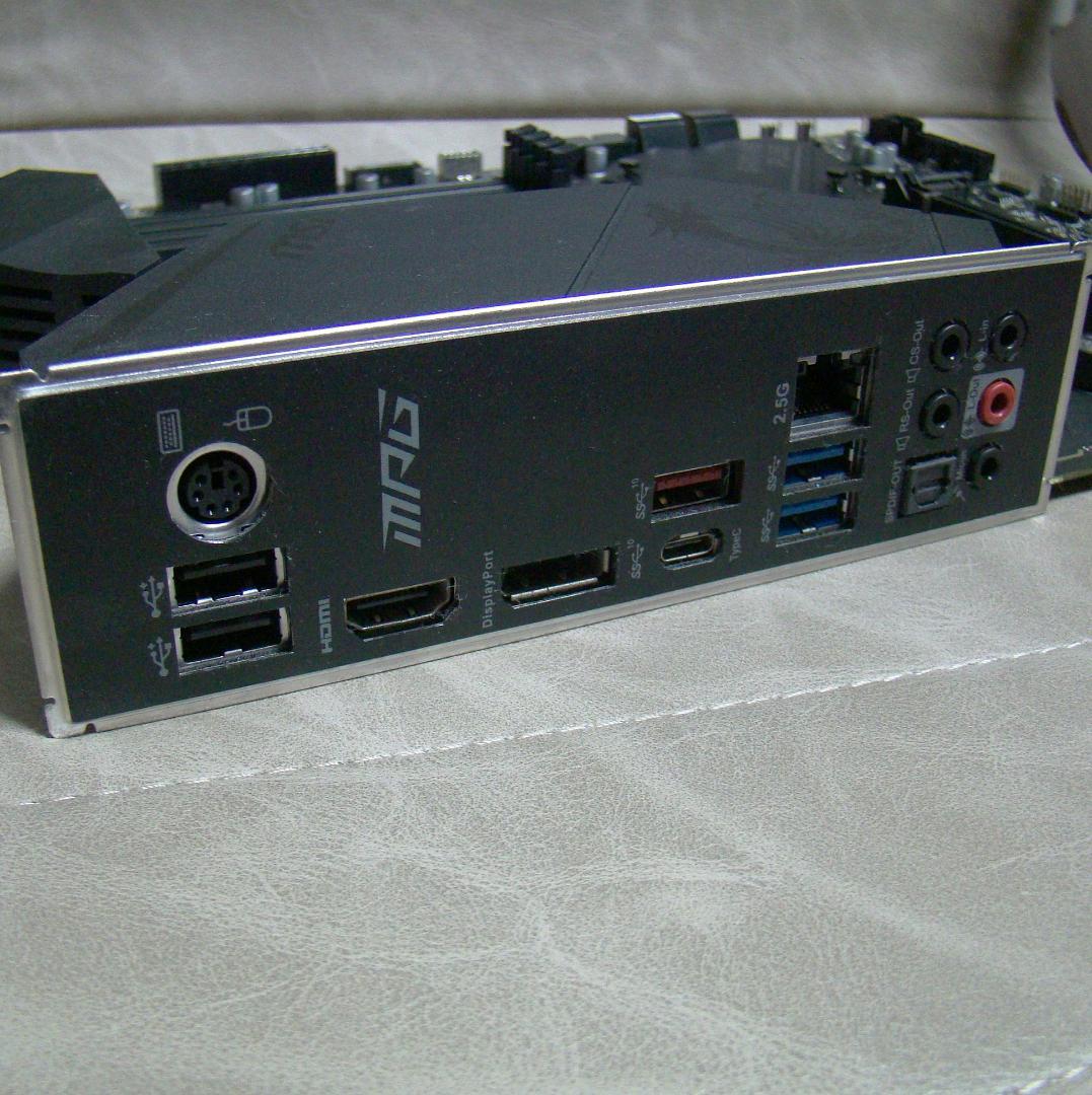動作品♬　使用僅か♪　MSI　MPG　Z490 GAMING PLUS