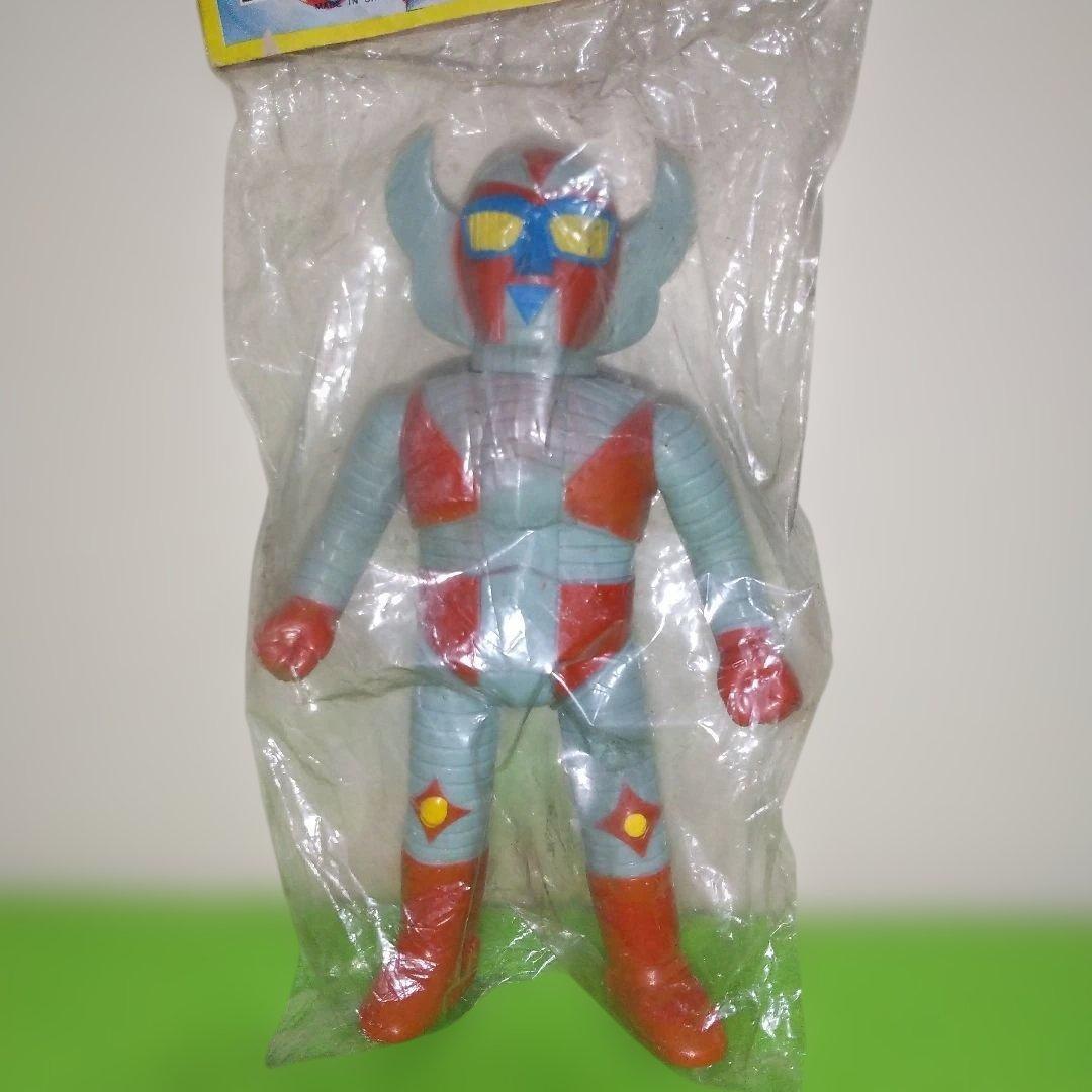 当時物ブルマァク 電人ザボーガー（未開封ソフビ）