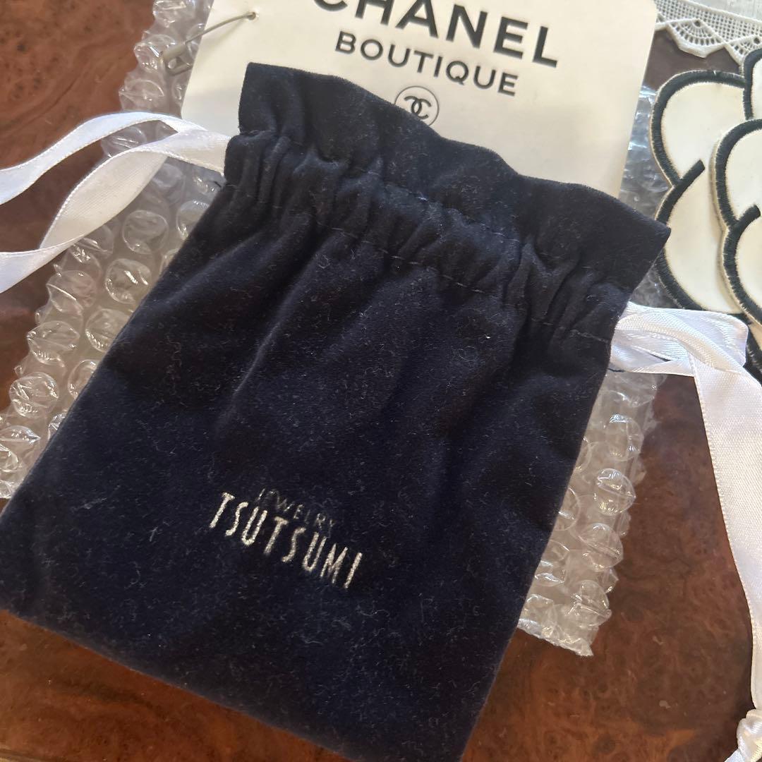 CHANEL カメリアフラワーブローチ