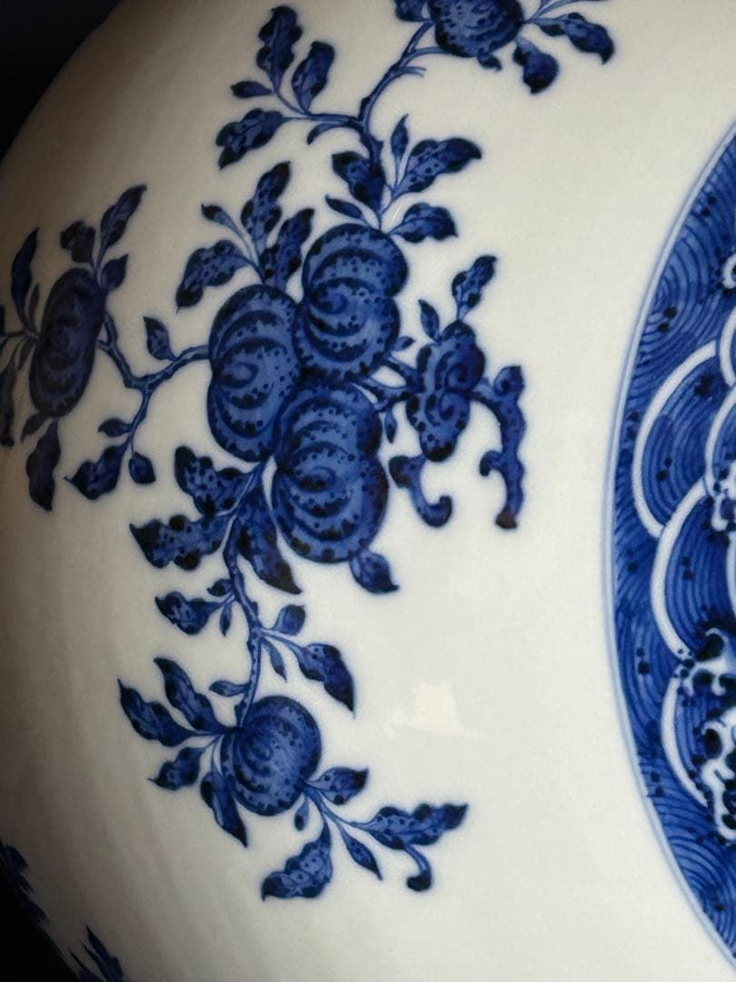 ○ 清代　雍正年製　花器　時代物　中国美術