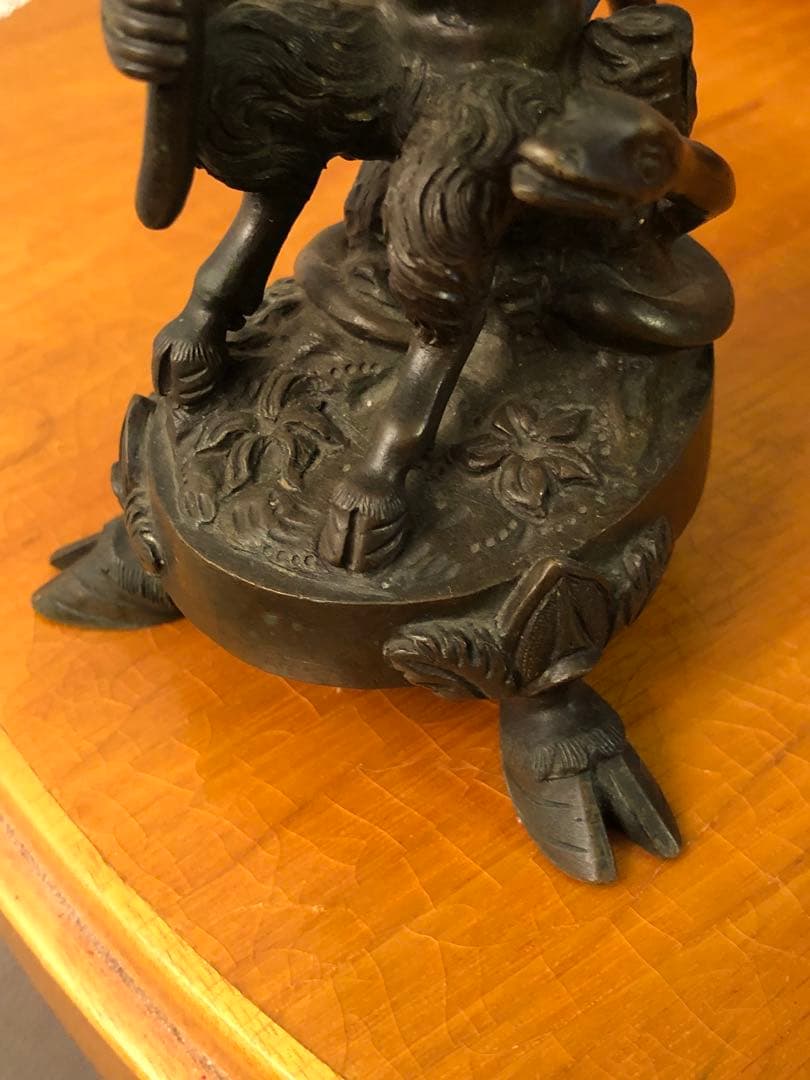 アンティーク　1890s デビル　悪魔　オカルト　骨董　インダストリアル　レトロ