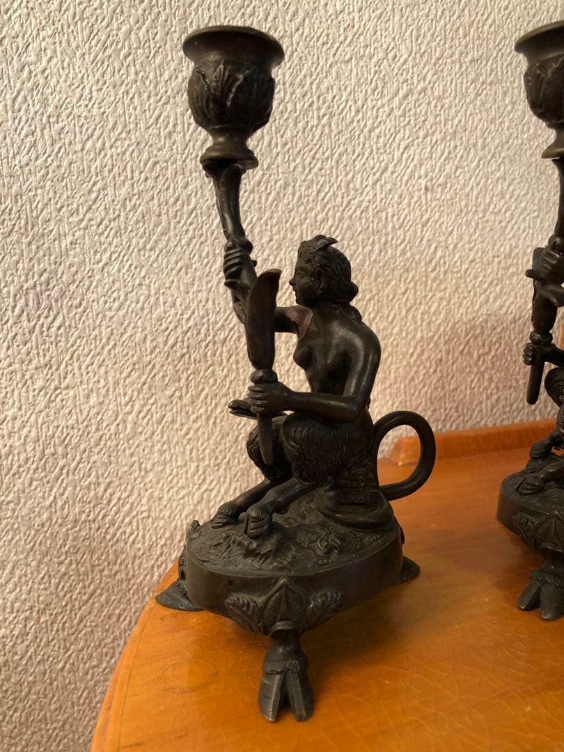 アンティーク　1890s デビル　悪魔　オカルト　骨董　インダストリアル　レトロ