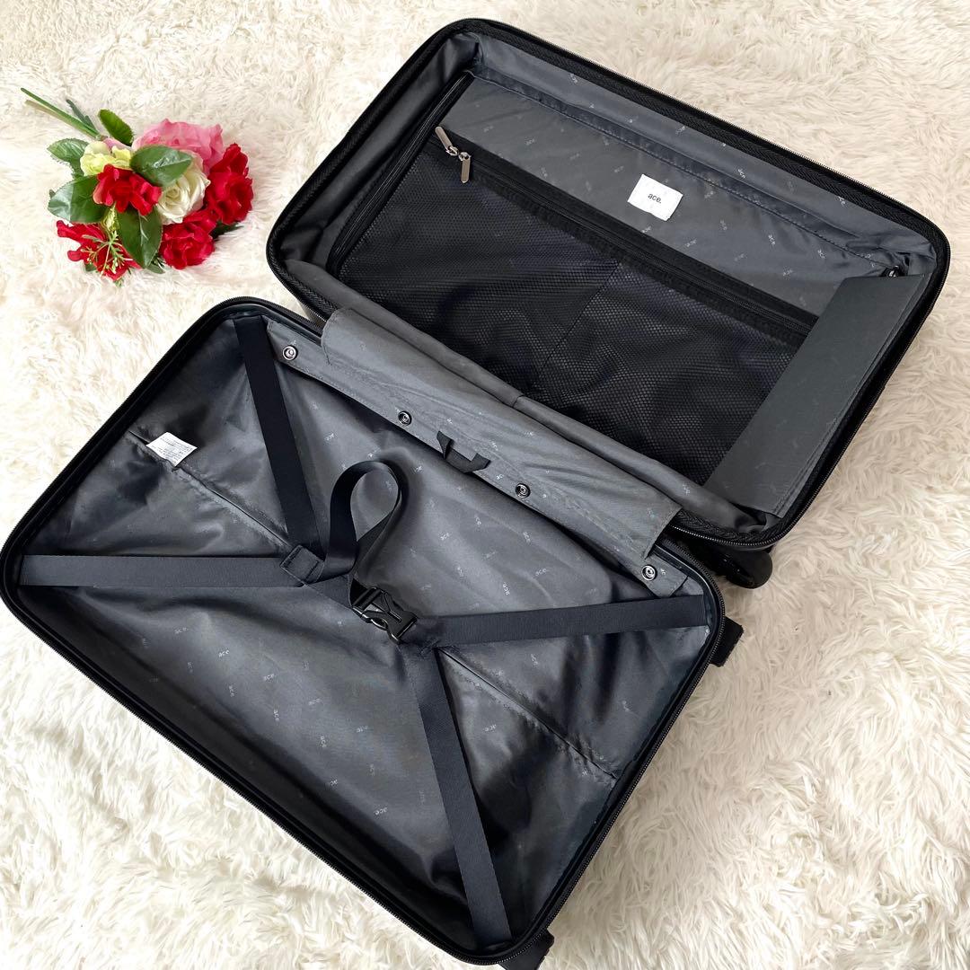 美品 ACE キャリーケース コンビクルーザー 黒 TSAロック 機内持込30L