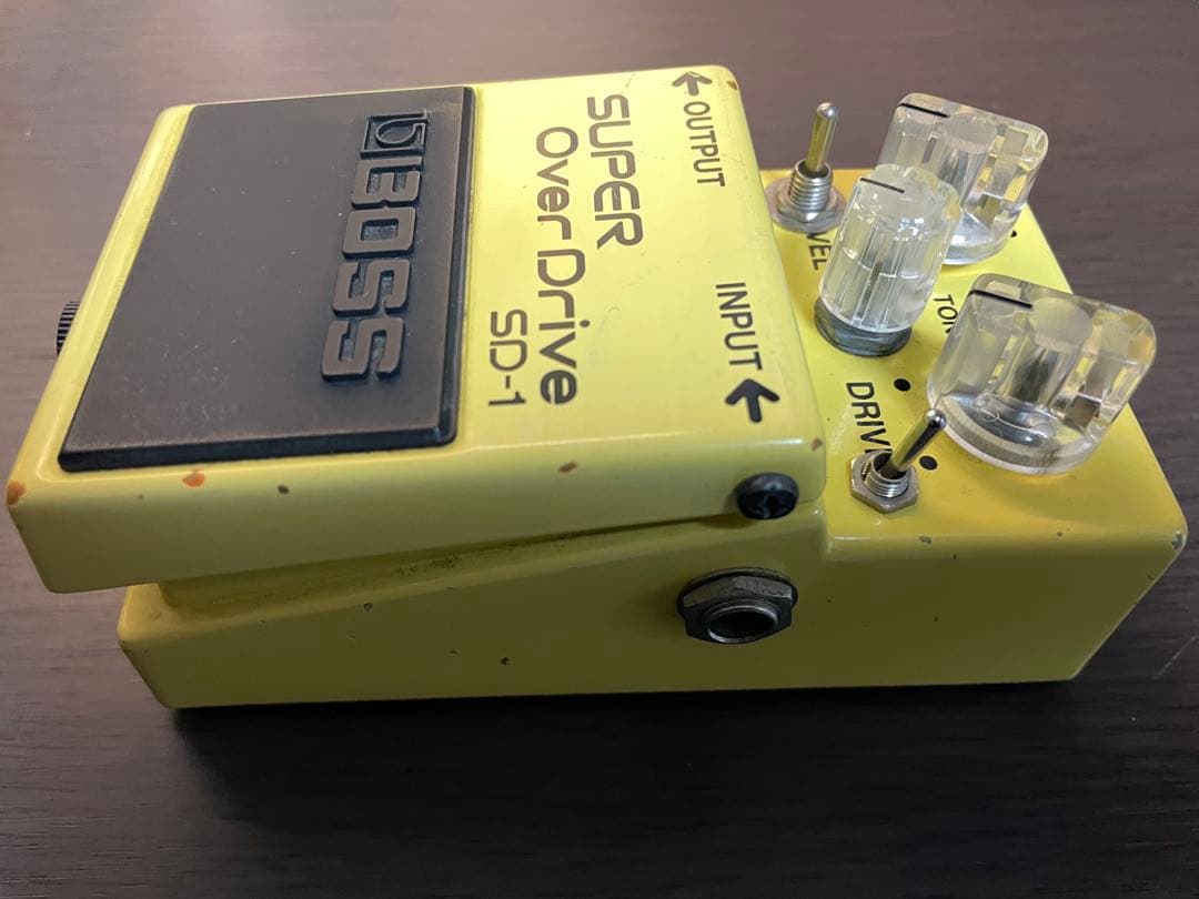 BOSS SD-1 SUPER OverDrive 歪み3モード　モディファイ