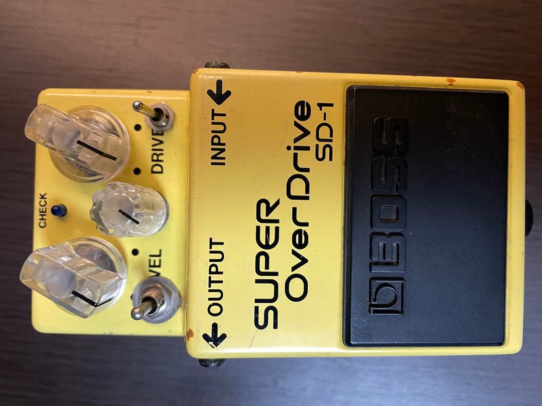 BOSS SD-1 SUPER OverDrive 歪み3モード　モディファイ