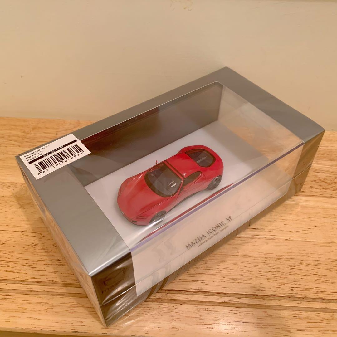 ミニカー MAZDA ICONIC SP 1:43 Red&White Set