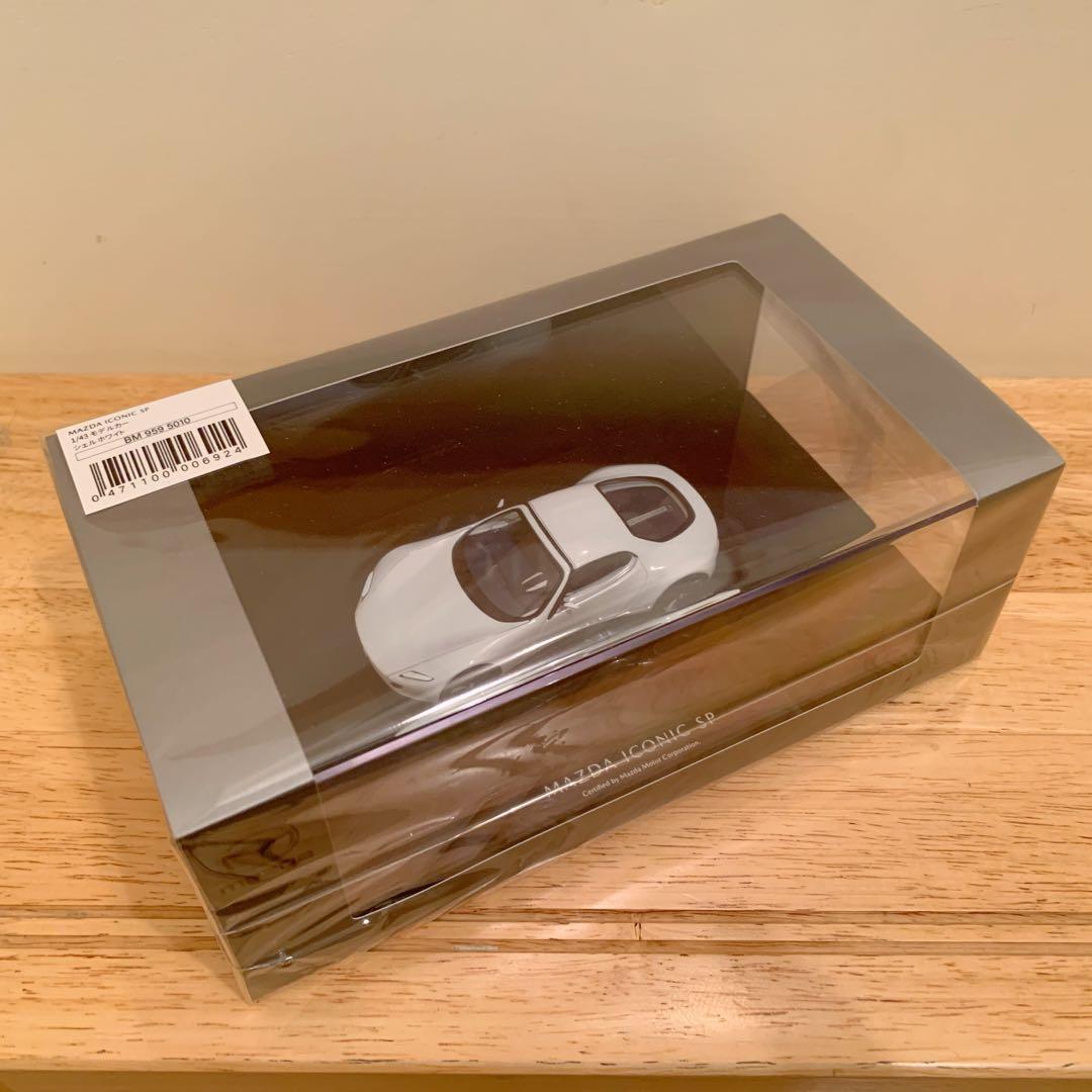 ミニカー MAZDA ICONIC SP 1:43 Red&White Set