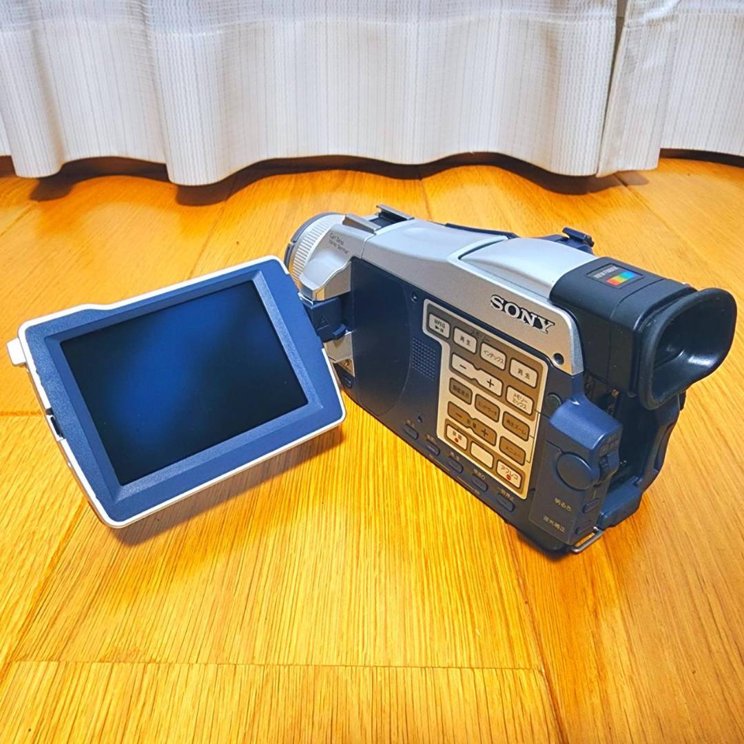 【動作確認済】高画質 SONY MiniDV ビデオカメラ DCR-TRV27