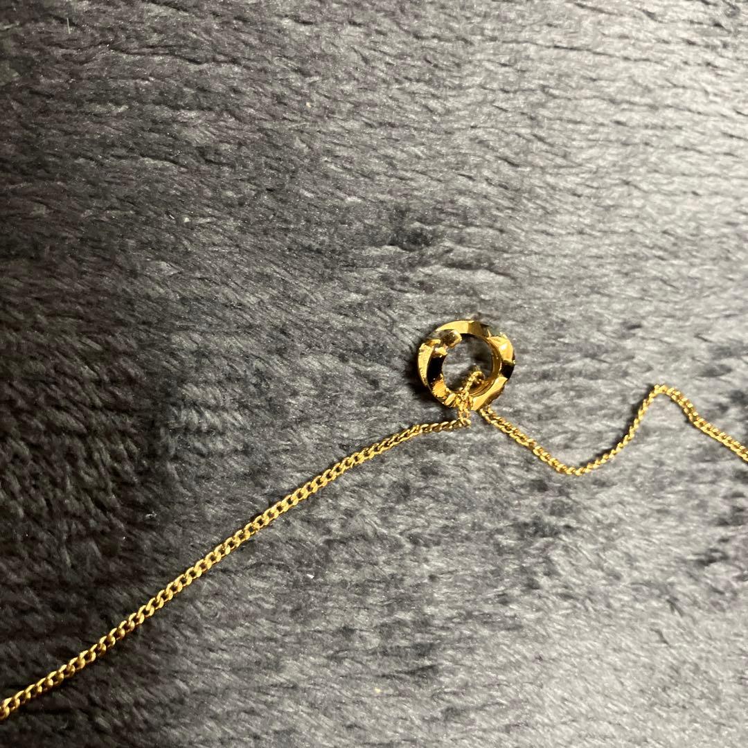 サンローラン　ネックレス　YSL カサンドラ　ロゴ　イブサンローラン