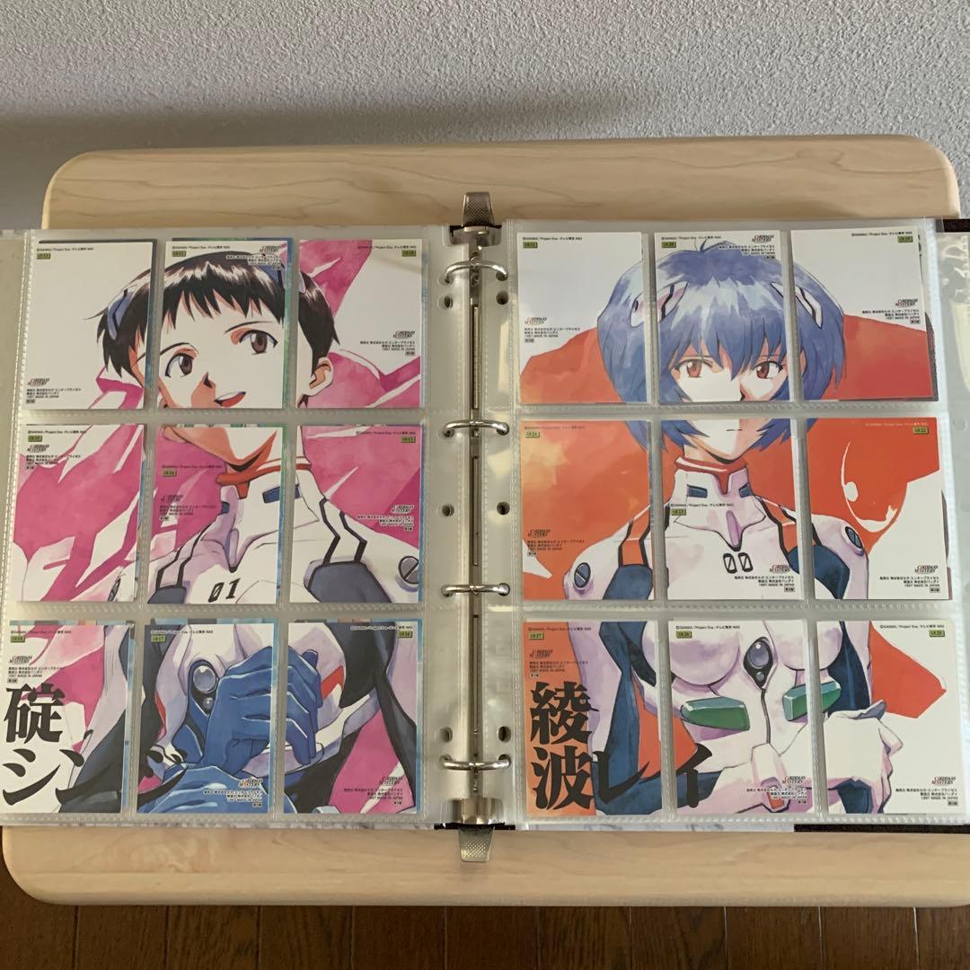 エヴァカードダスマスターズ&天田印刷トレカバインダー付セット